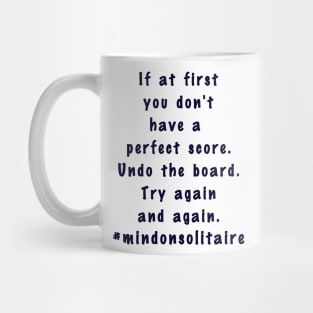 Mind on solitaire Mug